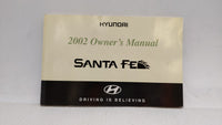 2002 Hyundai Santa Fe Owners Manual Book Guide OEM Used Auto Parts - Oemusedautoparts1.com