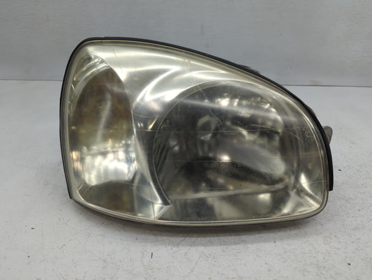 2001-2004 Hyundai Santa Fe Driver Left Oem Head Light Headlight Lamp - Oemusedautoparts1.com