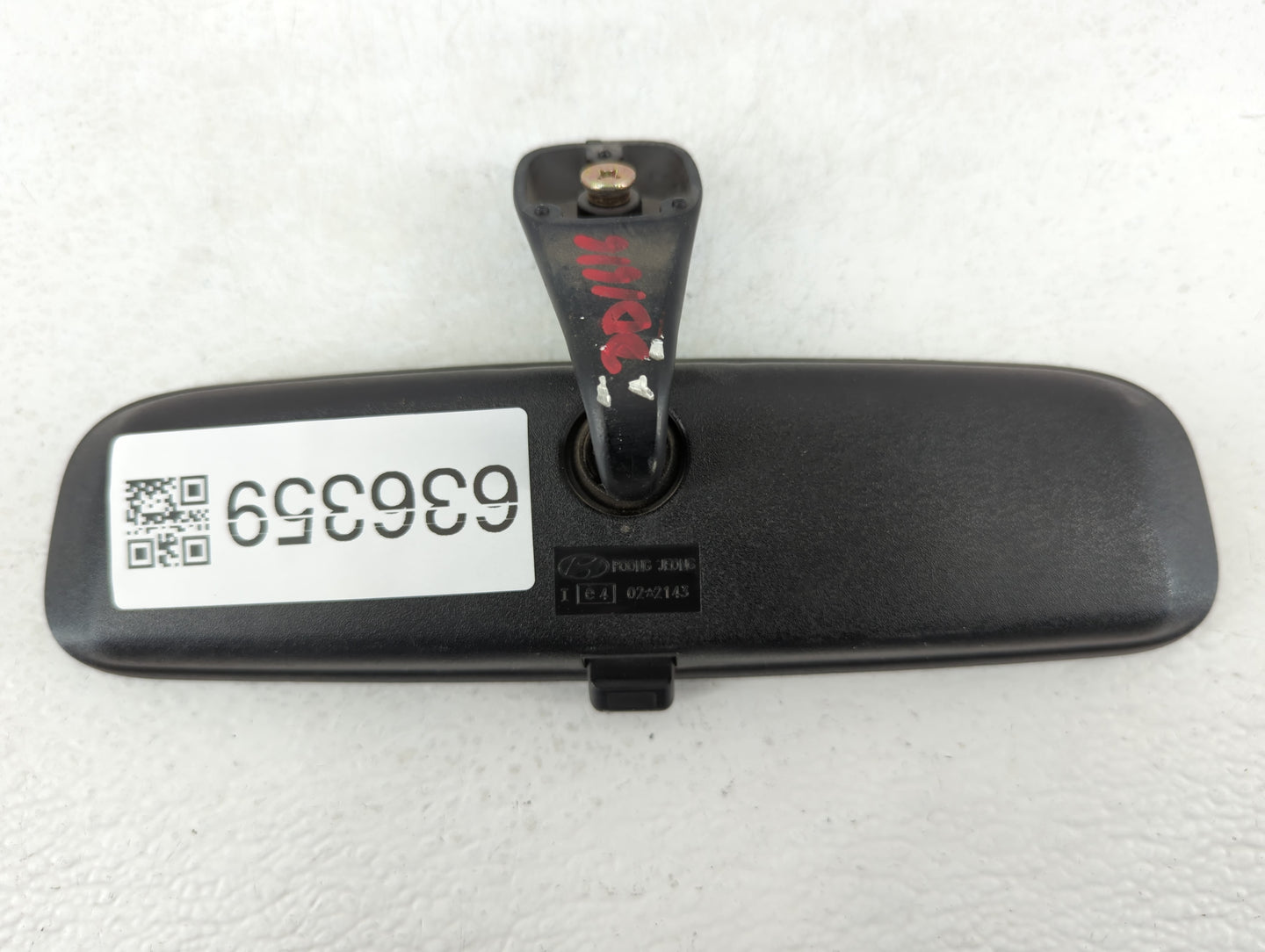 2001-2006 Hyundai Santa Fe Interior Rear View Mirror Replacement OEM P/N:IE4 02X2143 Fits OEM Used Auto Parts - Oemusedautop