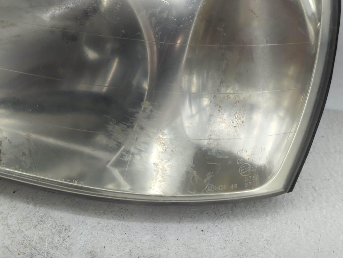 2001-2004 Hyundai Santa Fe Driver Left Oem Head Light Headlight Lamp - Oemusedautoparts1.com