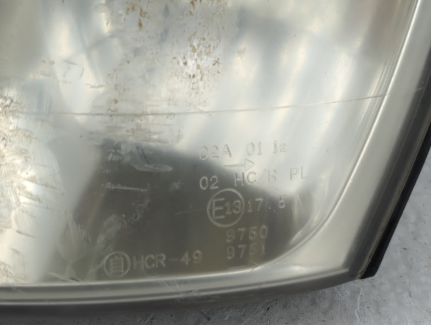 2001-2004 Hyundai Santa Fe Driver Left Oem Head Light Headlight Lamp - Oemusedautoparts1.com