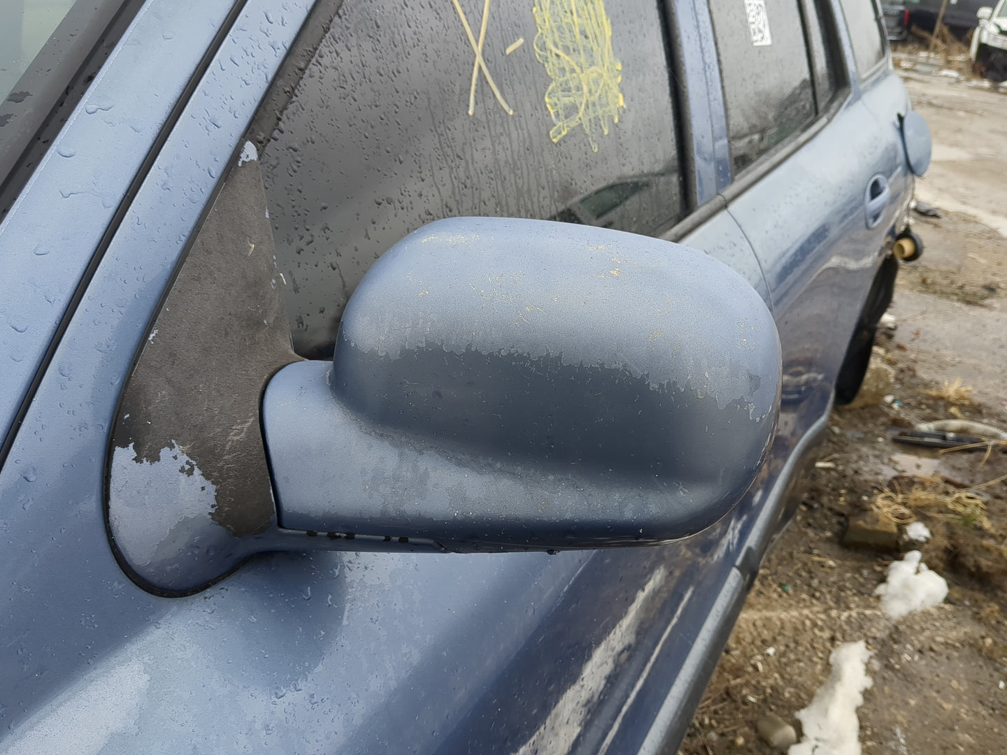 2001-2004 Hyundai Santa Fe Side Mirror Replacement Driver Left View Door Mirror Fits Fits 2001 2002 2003 2004 OEM Used Auto 