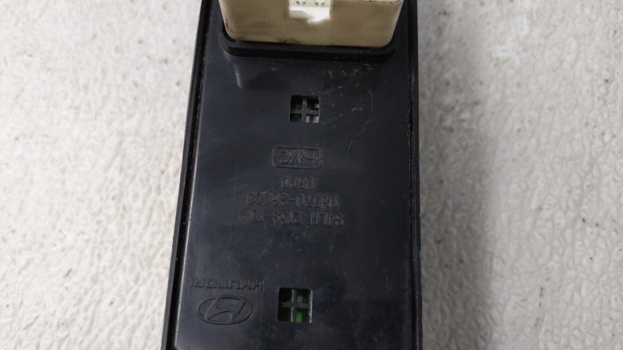 2001-2006 Hyundai Santa Fe Master Power Window Switch Replacement Driver Side Left P/N:93570-26000 93530-26020 Fits OEM Used