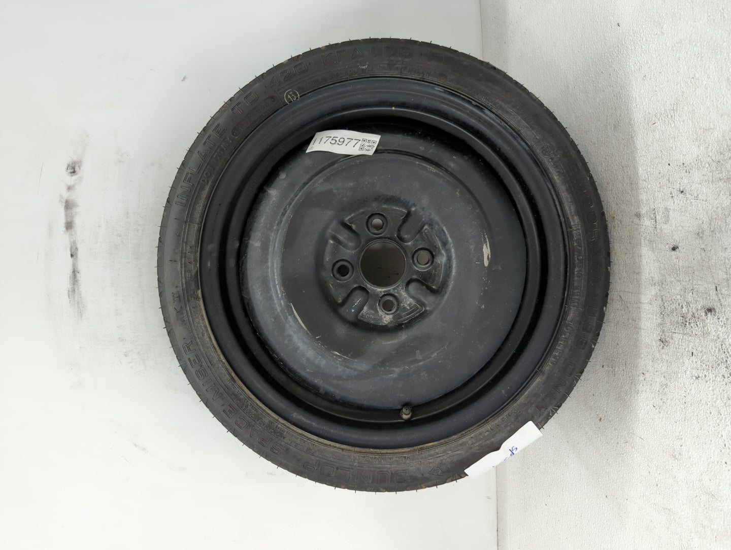 2002-2004 Infiniti I35 Spare Donut Tire Wheel Rim Oem - Oemusedautoparts1.com