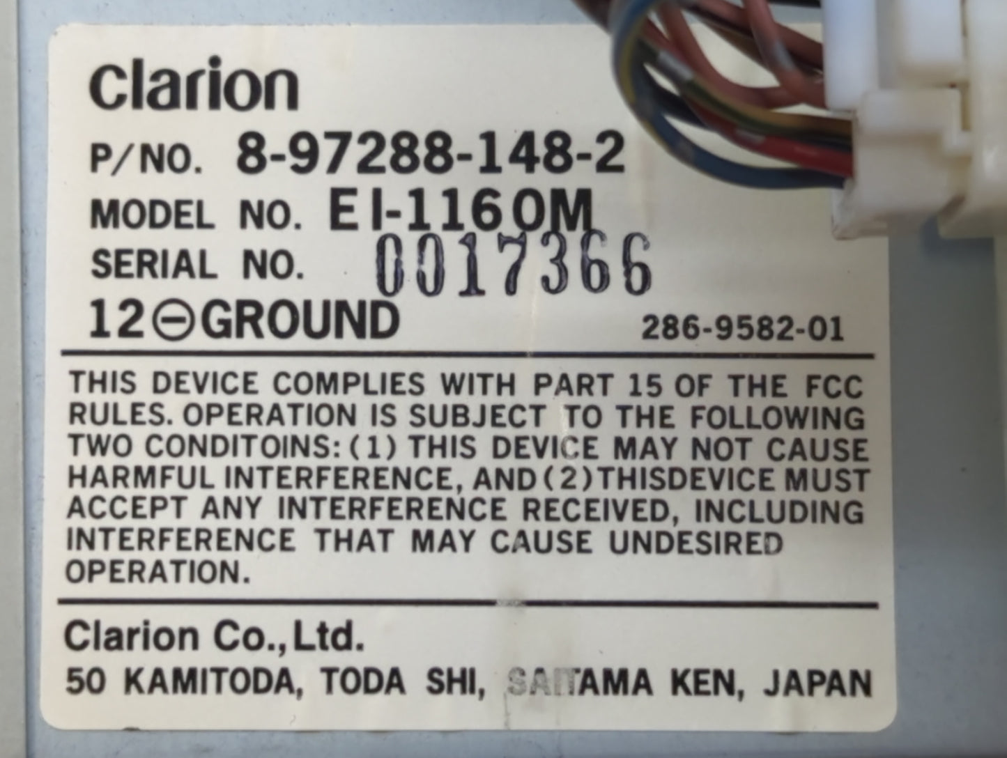 2002 Isuzu Axiom Information Display Screen - Oemusedautoparts1.com