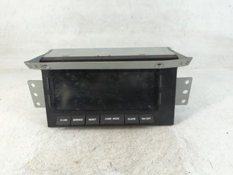 compare product 2002 Isuzu Axiom Information Display Screen