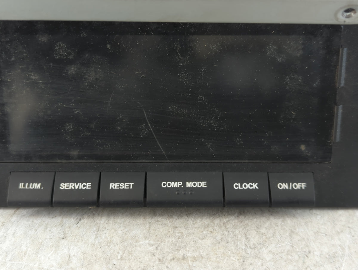 2002 Isuzu Axiom Information Radio Display Screen 801947 - Oemusedautoparts1.com