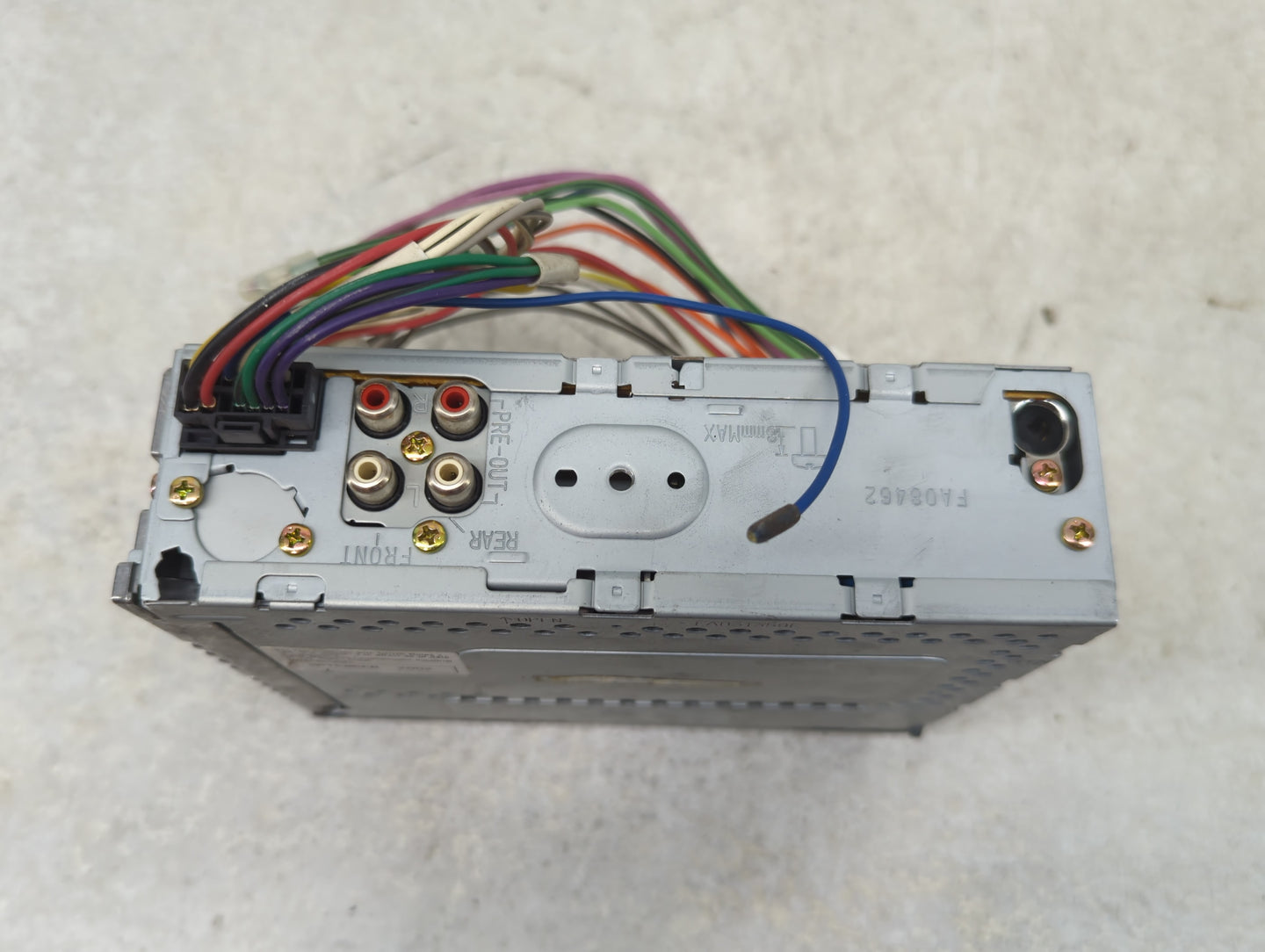 2000-2002 Isuzu Rodeo Radio AM FM Cd Player Receiver Replacement Fits Fits 2000 2001 2002 OEM Used Auto Parts - Oemusedautop