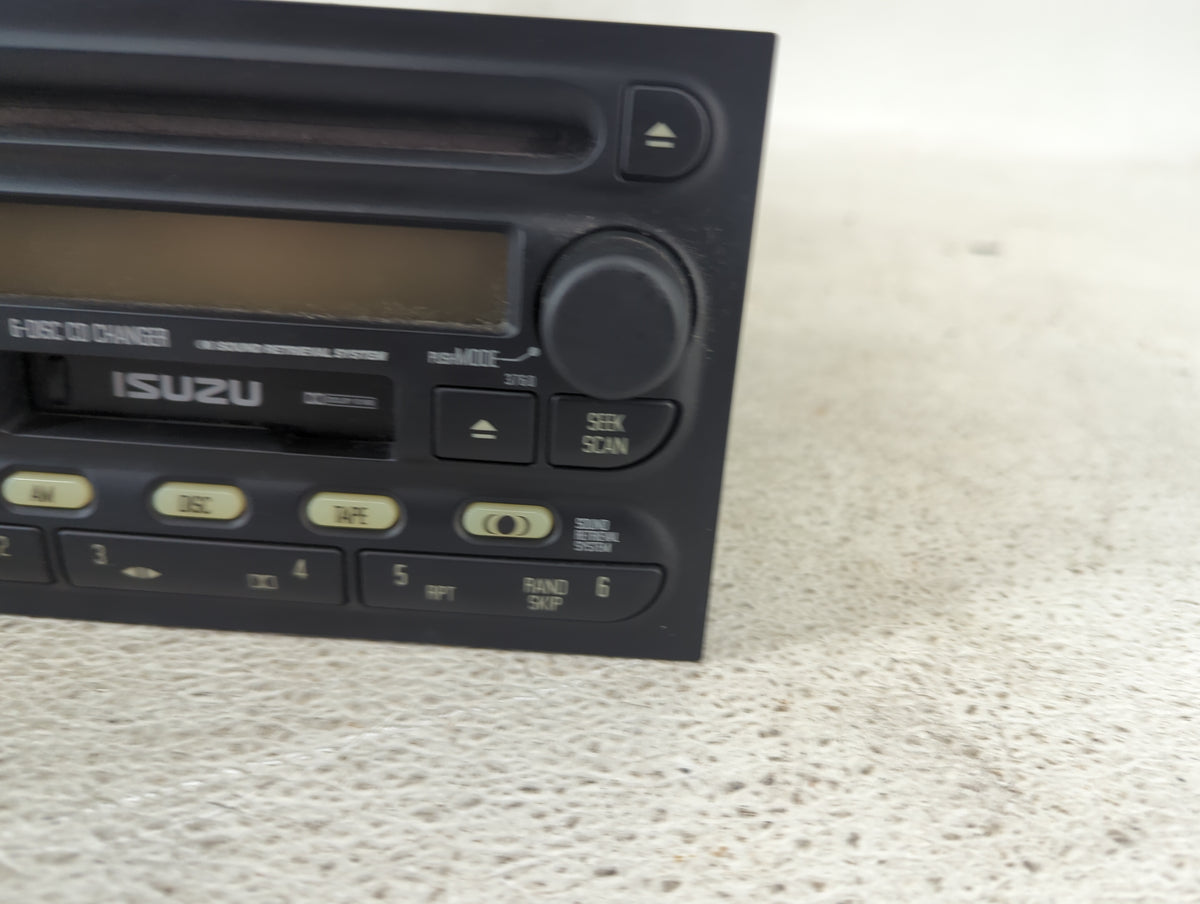 1998-2002 Isuzu Rodeo Radio AM FM Cd Player Receiver Replacement P/N:122000-37600101 MA501173 Fits Fits 1998 1999 2000 2001 