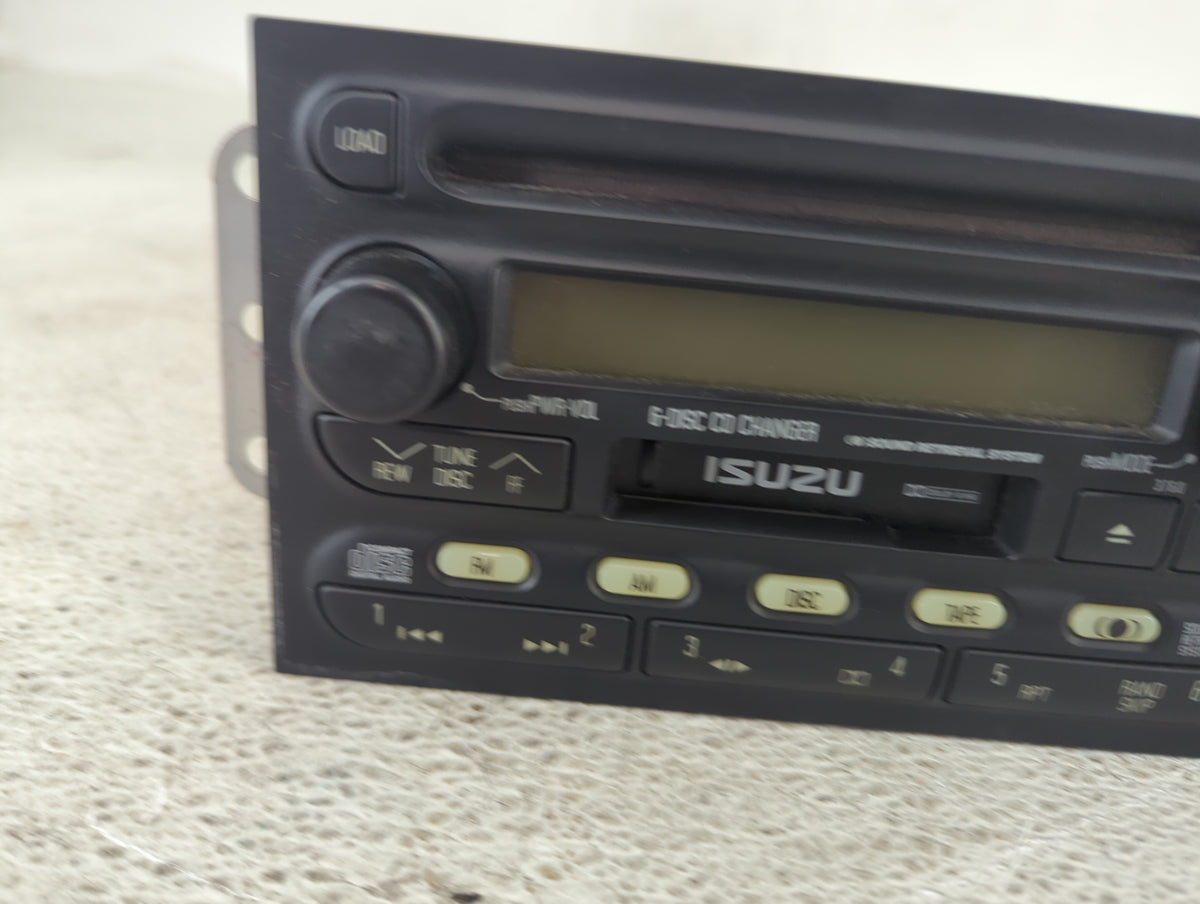 1998-2002 Isuzu Rodeo Radio AM FM Cd Player Receiver Replacement P/N:122000-37600101 MA501173 Fits Fits 1998 1999 2000 2001 