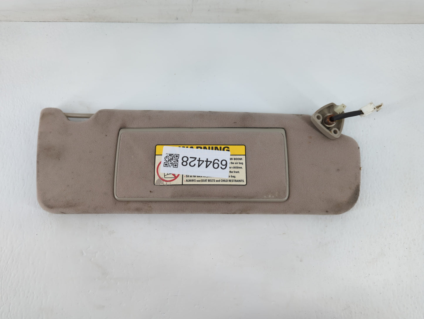 1998-2003 Jaguar Xj8 Sun Visor Shade Replacement Passenger Right Mirror Fits Fits 1998 1999 2000 2001 2002 2003 OEM Used Aut