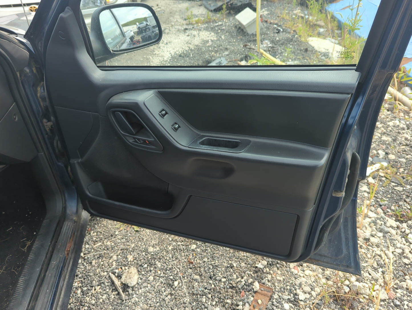 2002 Jeep Grand Cherokee Front Right Passenger Interior Door Panel Trim - Oemusedautoparts1.com
