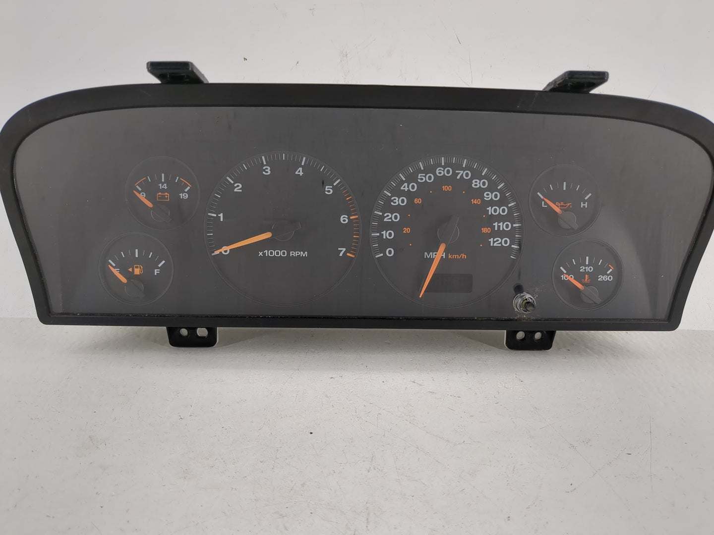 2002-2004 Jeep Grand Cherokee Instrument Cluster Speedometer Gauges P/N:56050802AB Fits Fits 2002 2003 2004 OEM Used Auto Pa