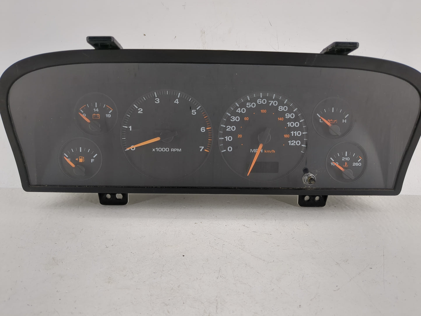 2002-2004 Jeep Grand Cherokee Instrument Cluster Speedometer Gauges P/N:56050802AB Fits Fits 2002 2003 2004 OEM Used Auto Pa