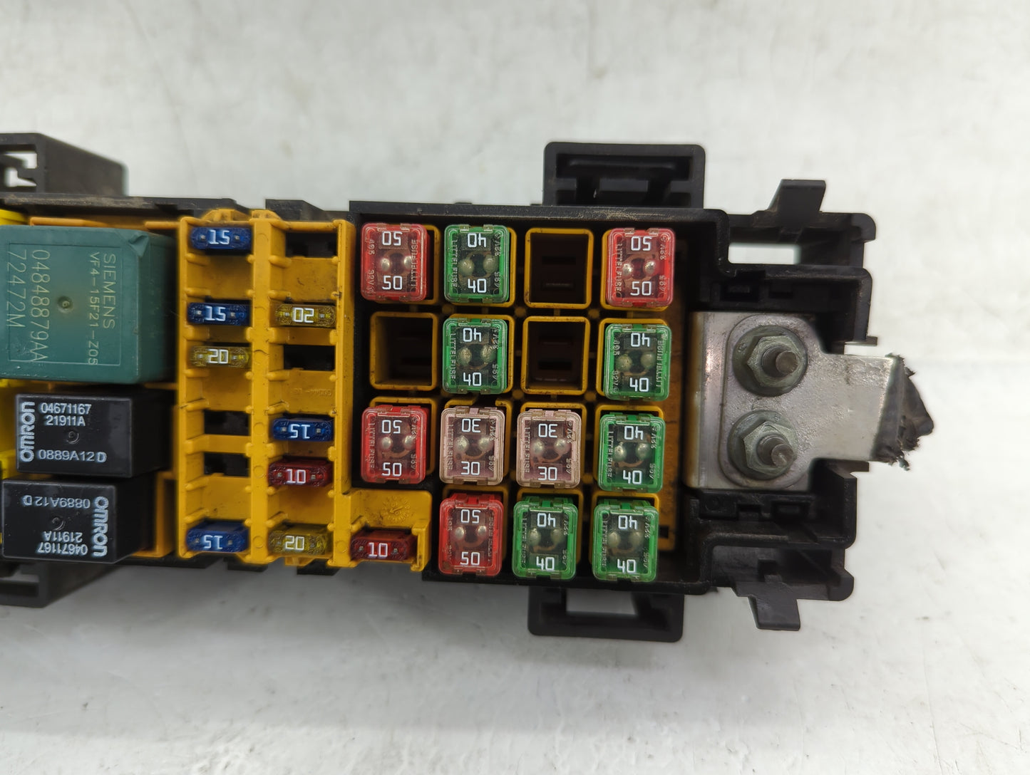 2000-2004 Jeep Grand Cherokee Fusebox Fuse Box Panel Relay Module Fits Fits 2000 2001 2002 2003 2004 OEM Used Auto Parts - O