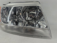 2002-2004 Jeep Grand Cherokee Driver Left Oem Head Light Headlight Lamp - Oemusedautoparts1.com