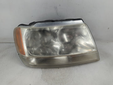 1999-2004 Jeep Grand Cherokee Driver Left Oem Head Light Headlight Lamp - Oemusedautoparts1.com