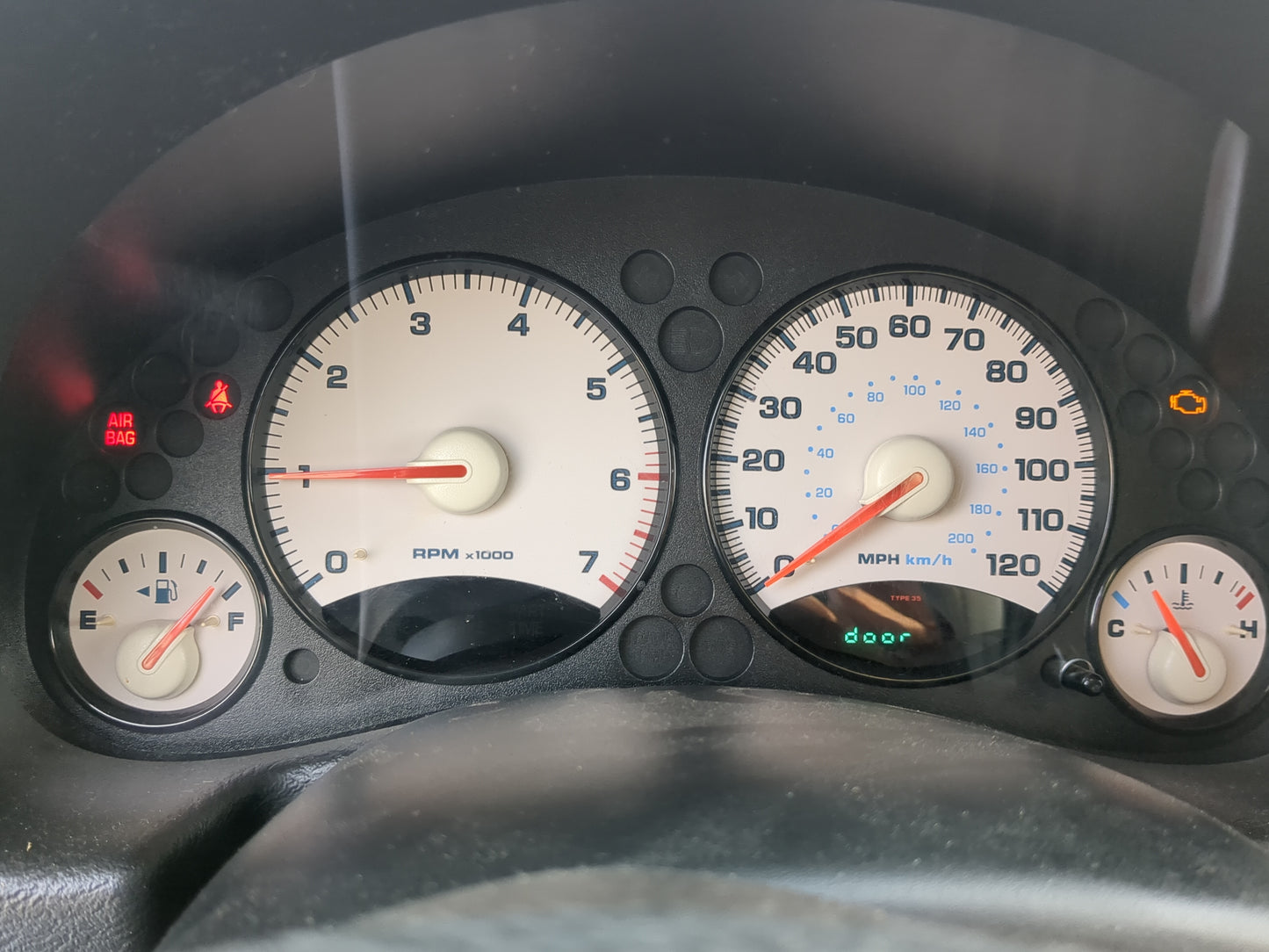 2002 Jeep Liberty Instrument Cluster Speedometer Gauges Fits OEM Used Auto Parts - Oemusedautoparts1.com