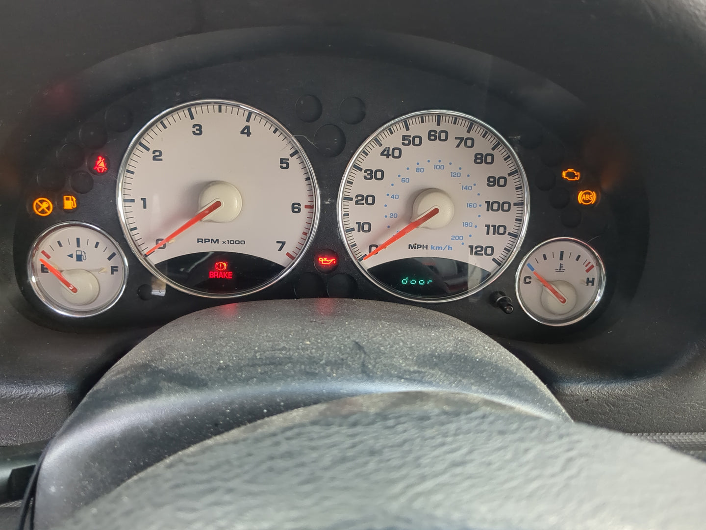 2002 Jeep Liberty Instrument Cluster Speedometer Gauges Miles:259K Fits OEM Used Auto Parts - Oemusedautoparts1.com