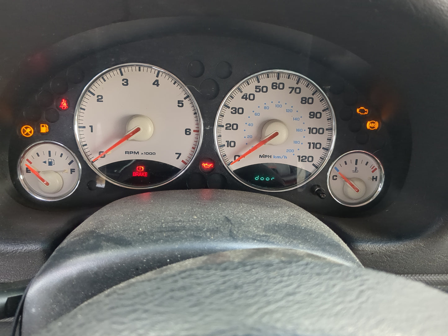 2002 Jeep Liberty Instrument Cluster Speedometer Gauges Miles:259K Fits OEM Used Auto Parts - Oemusedautoparts1.com