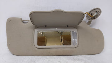 2002 Jeep Liberty Sun Visor Shade Replacement Passenger Right Mirror Fits OEM Used Auto Parts - Oemusedautoparts1.com