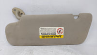 2002 Jeep Liberty Sun Visor Shade Replacement Passenger Right Mirror Fits OEM Used Auto Parts - Oemusedautoparts1.com