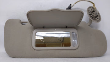 2002 Jeep Liberty Sun Visor Shade Replacement Passenger Right Mirror Fits OEM Used Auto Parts - Oemusedautoparts1.com