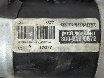 2002 Jeep Liberty Car Starter Motor Solenoid OEM P/N:800-228-0872 Fits OEM Used Auto Parts