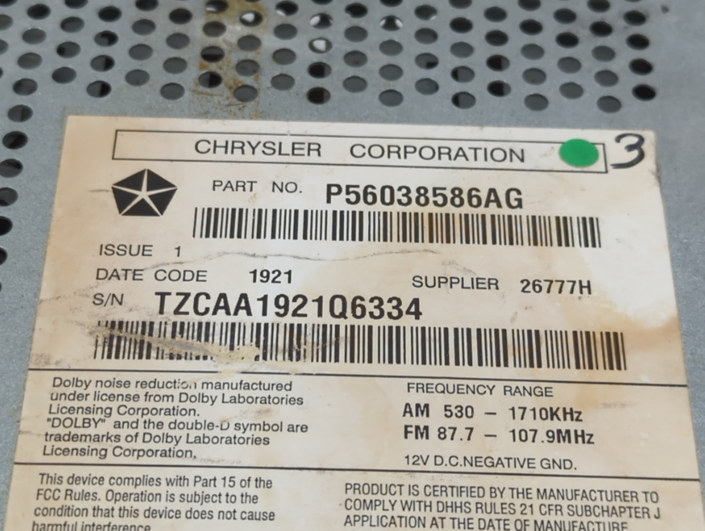 2002-2007 Jeep Liberty Undefined - Oemusedautoparts1.com