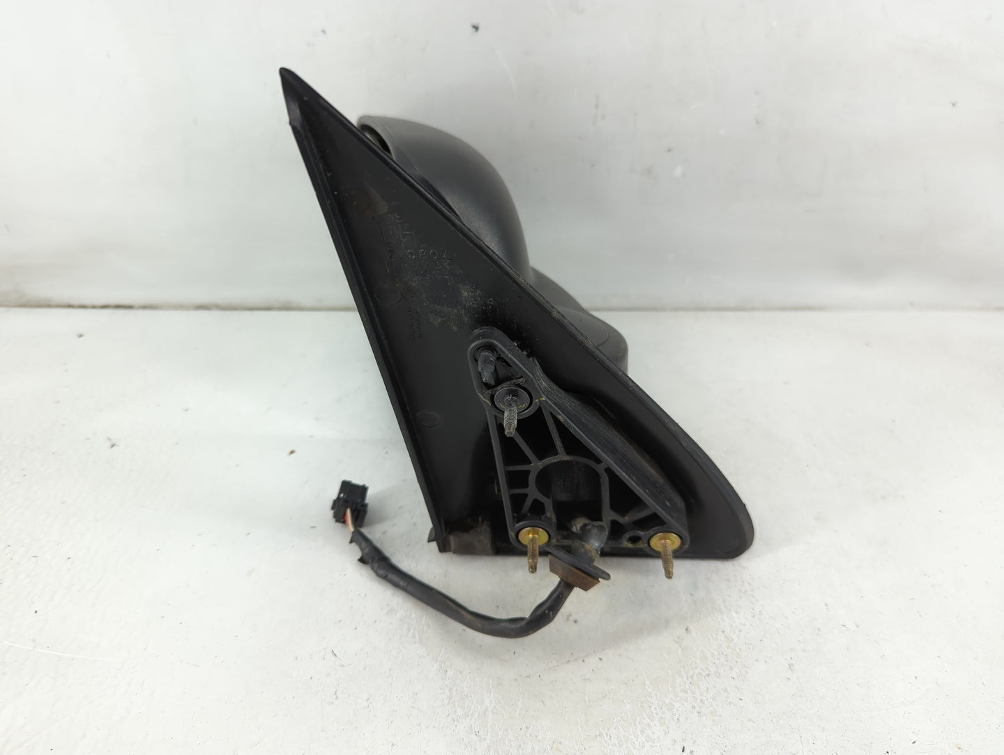 2002-2007 Jeep Liberty Driver Left Side View Manual Door Mirror Black - Oemusedautoparts1.com