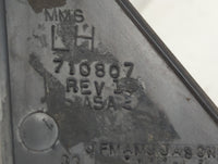 2002-2007 Jeep Liberty Driver Left Side View Manual Door Mirror Black - Oemusedautoparts1.com