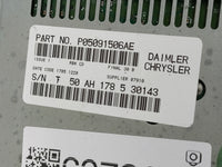 1997-2002 Jeep Wrangler Radio AM FM Cd Player Receiver Replacement P/N:05091506AE Fits OEM Used Auto Parts - Oemusedautopart