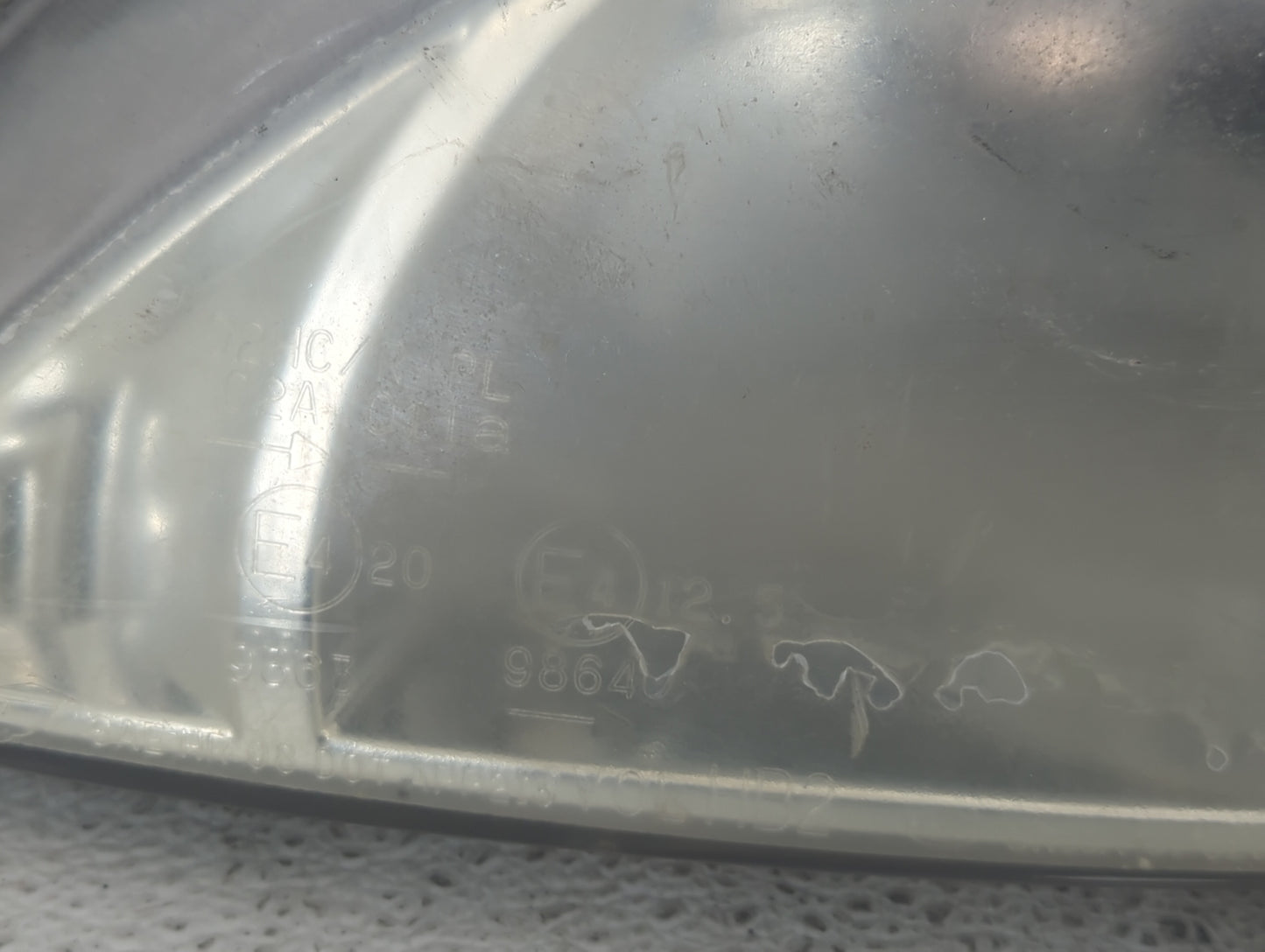 2001-2002 Kia Rio Driver Left Oem Head Light Headlight Lamp - Oemusedautoparts1.com
