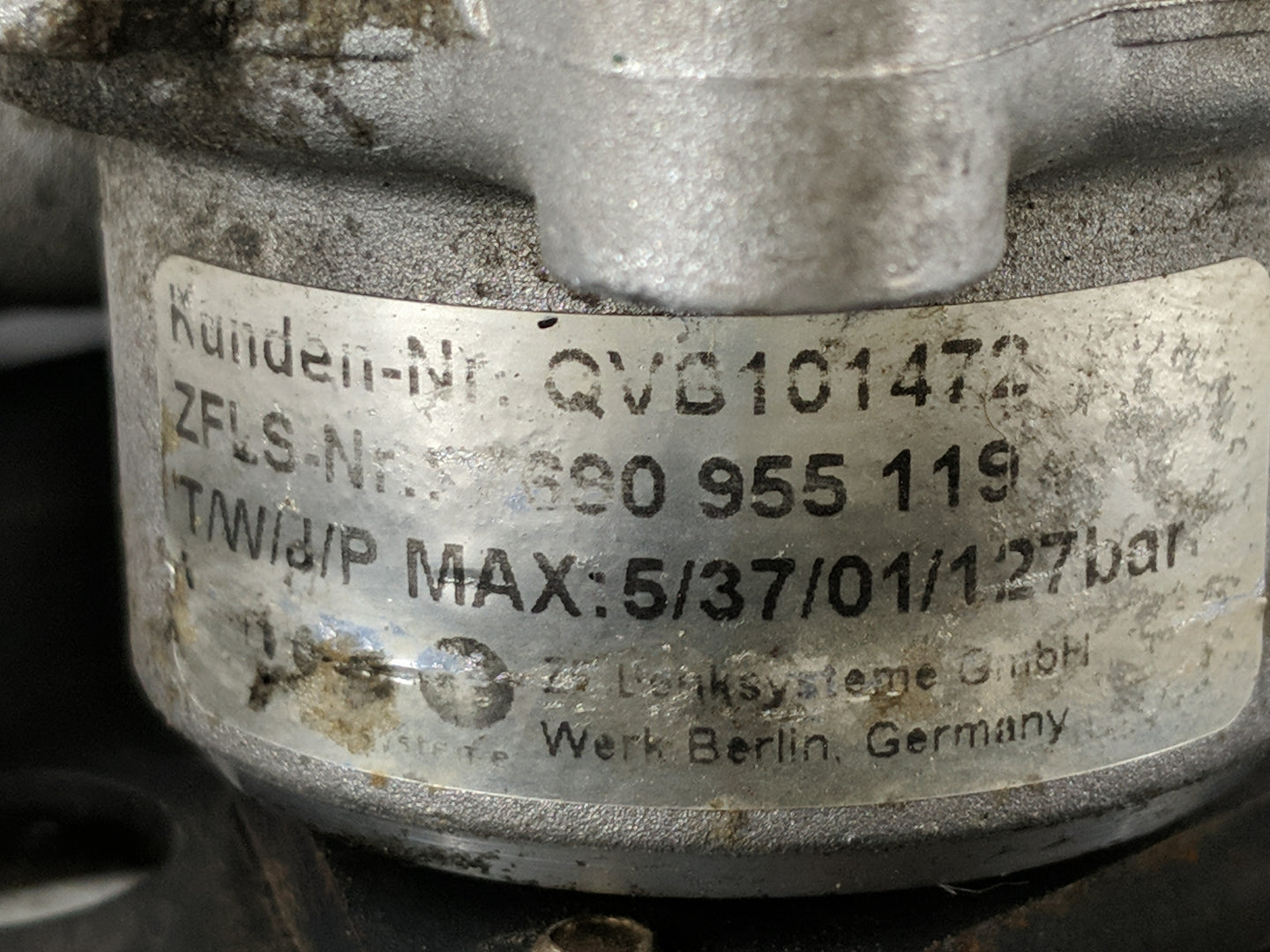 2002-2005 Land Rover Freelander Power Steering Column Pump Oem - Oemusedautoparts1.com