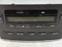 2002 Lexus Es300 Climate Control Module Temperature AC/Heater Replacement P/N:55900-33700 146430-9802 Fits OEM Used Auto Par