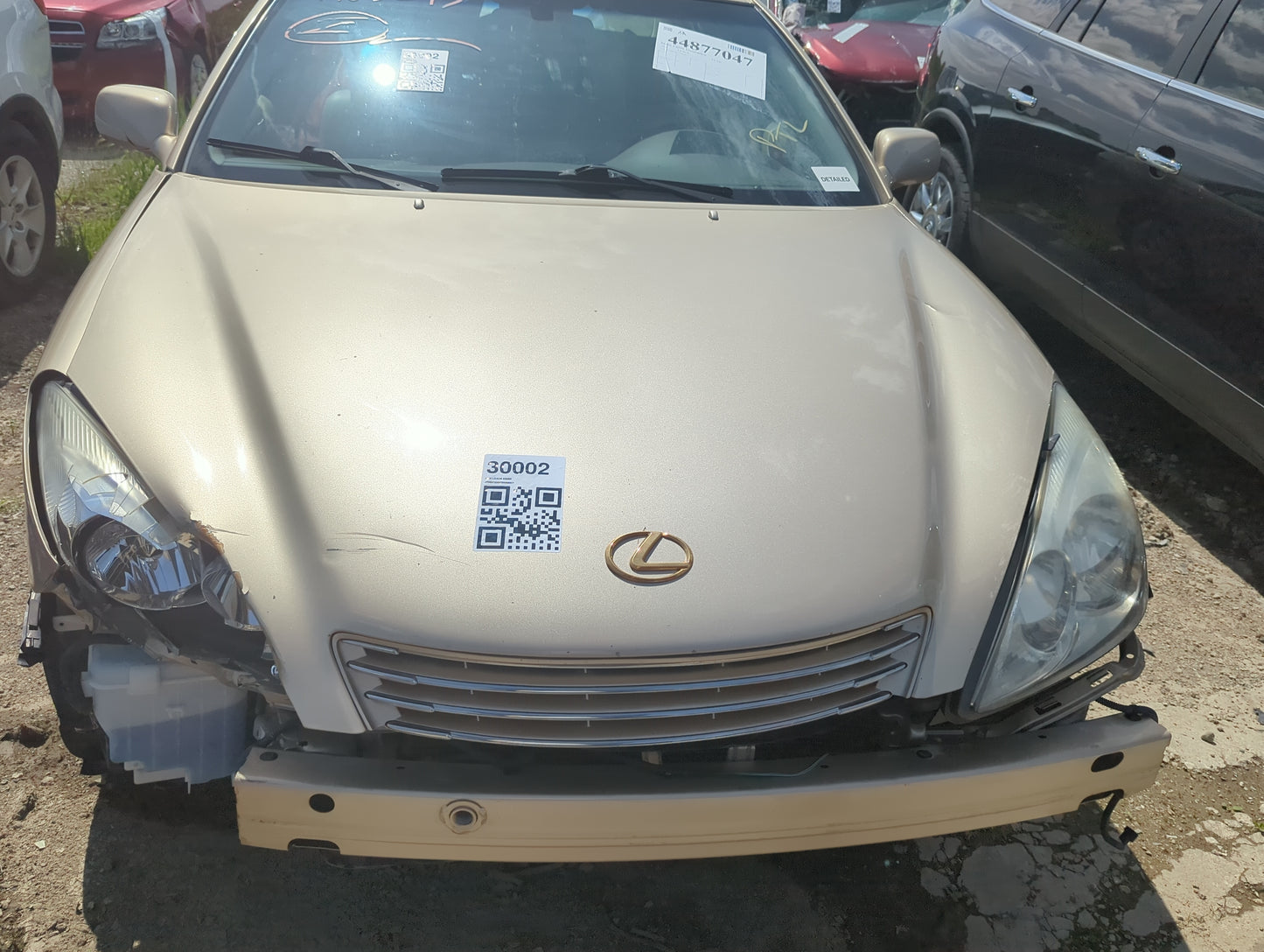 2002-2003 Lexus Es300 Hood Oem - Oemusedautoparts1.com
