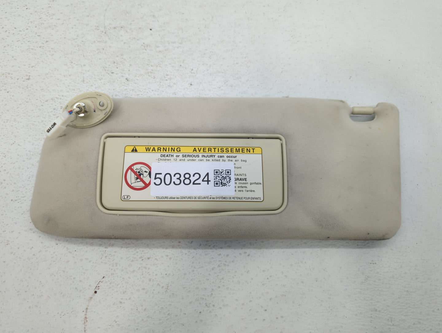 2001-2006 Lexus Ls430 Sun Visor Shade Replacement Passenger Right Mirror Fits Fits 2001 2002 2003 2004 2005 2006 OEM Used Au