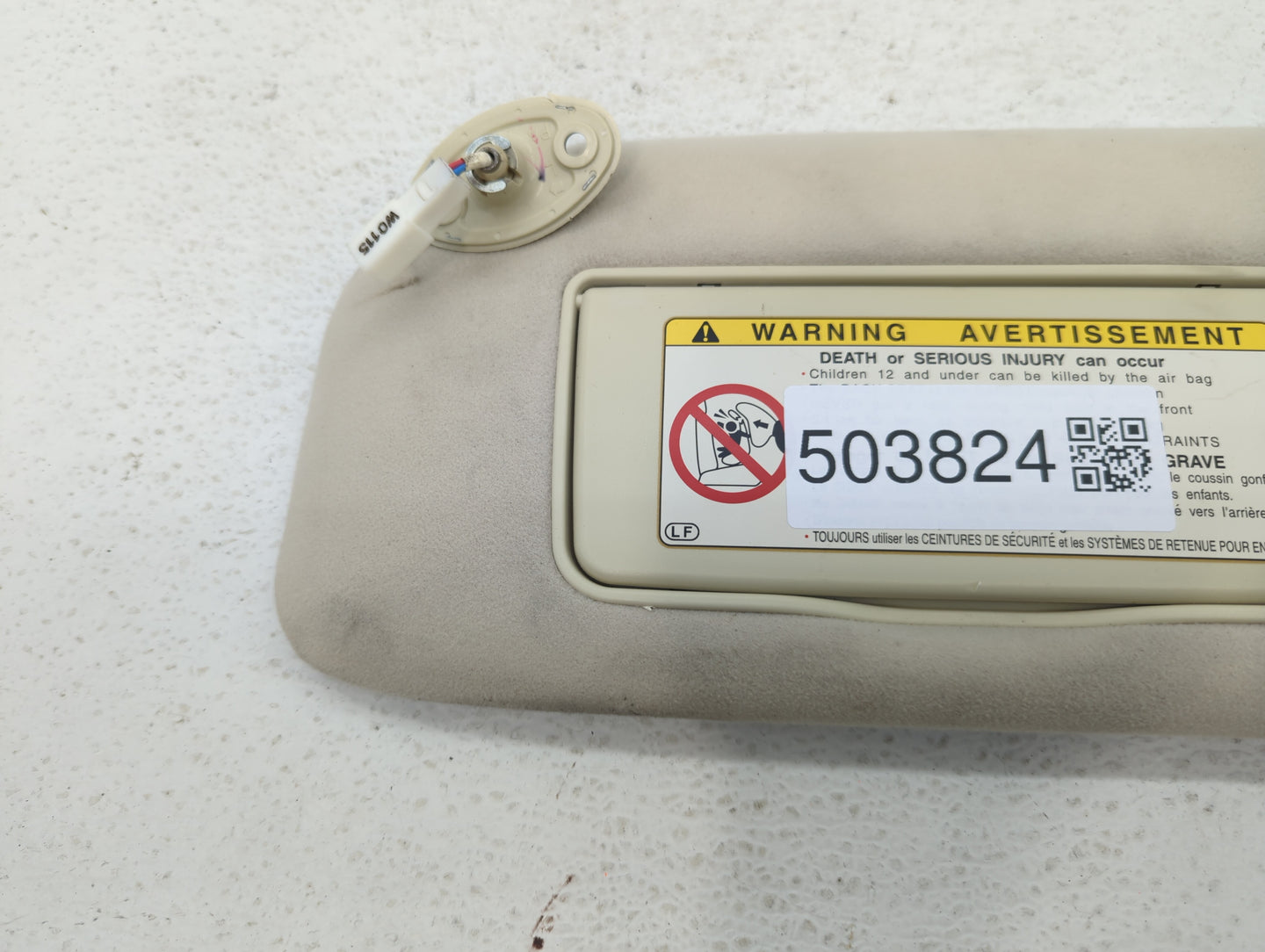 2001-2006 Lexus Ls430 Sun Visor Shade Replacement Passenger Right Mirror Fits Fits 2001 2002 2003 2004 2005 2006 OEM Used Au