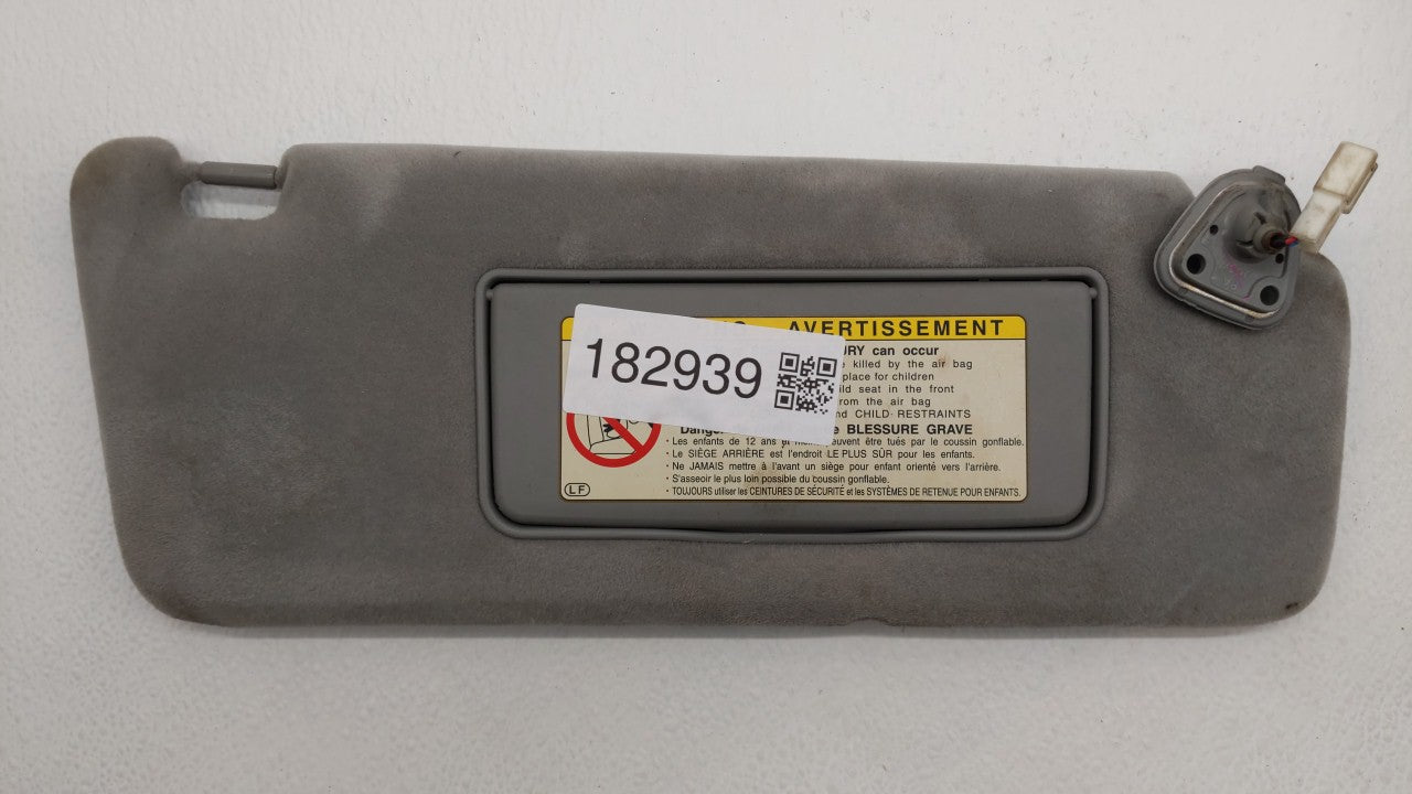 2001-2002 Lexus Rx300 Sun Visor Shade Replacement Passenger Right Mirror Fits Fits 2001 2002 OEM Used Auto Parts - Oemusedau