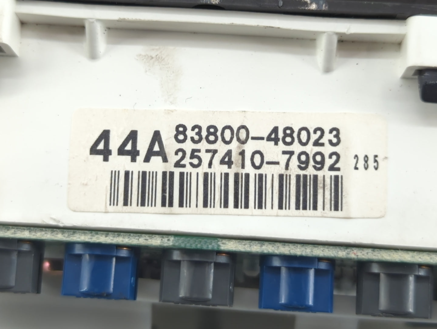 2002 Lexus Rx300 Instrument Cluster Speedometer Gauges P/N:257410-7992 83800-48023 Fits OEM Used Auto Parts - Oemusedautopar