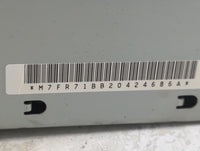 2002 Lincoln Continental Radio AM FM Cd Player Receiver Replacement Fits OEM Used Auto Parts - Oemusedautoparts1.com