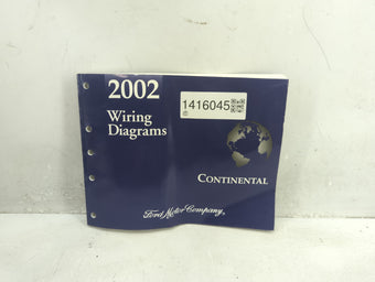 compare product 2002 Lincoln Continental
