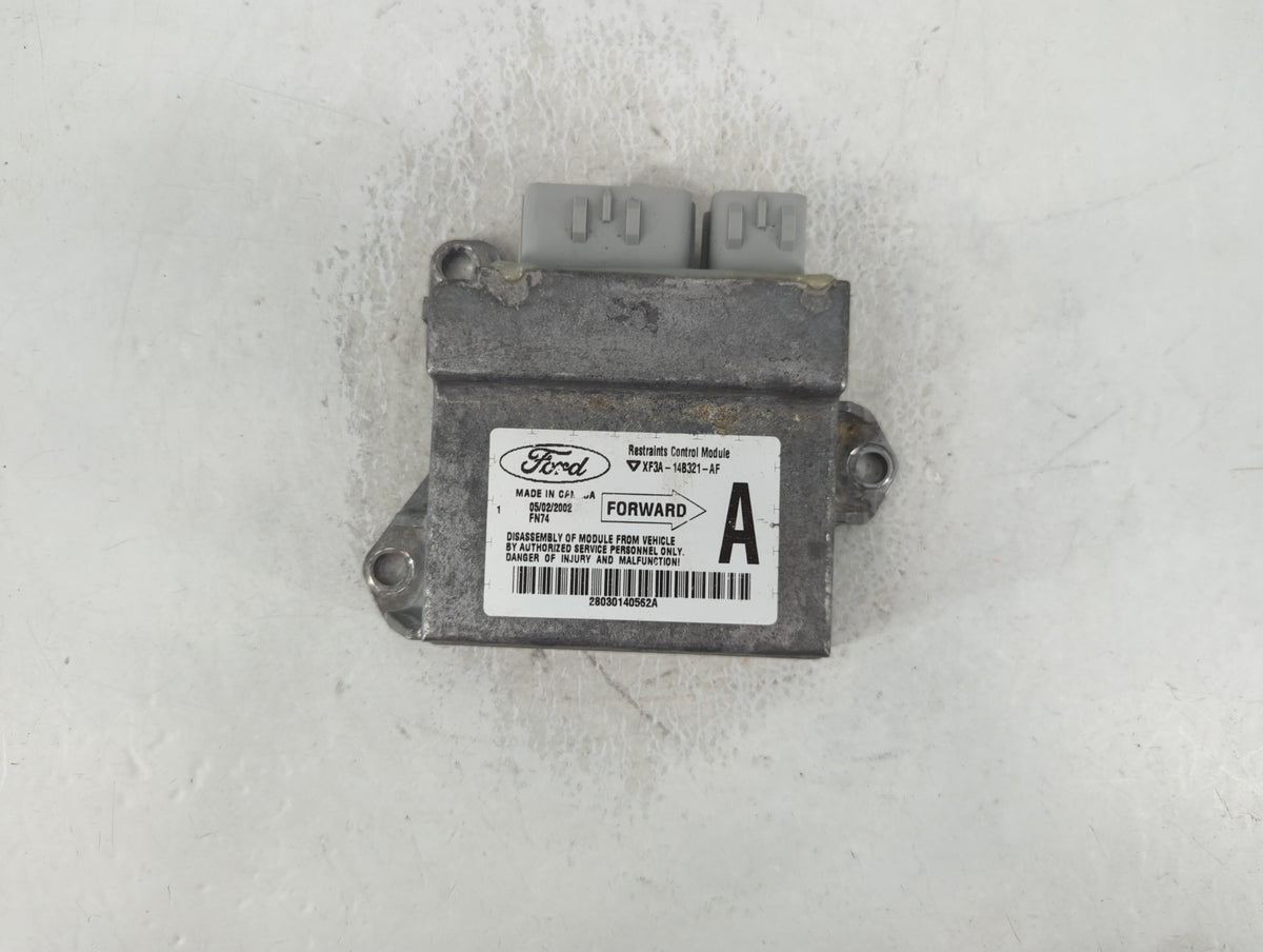 2002 Lincoln Continental PCM Engine Control Computer ECU ECM PCU OEM P/N:XF3A-14B321-AF OEM Used Auto Parts - Oemusedautopar