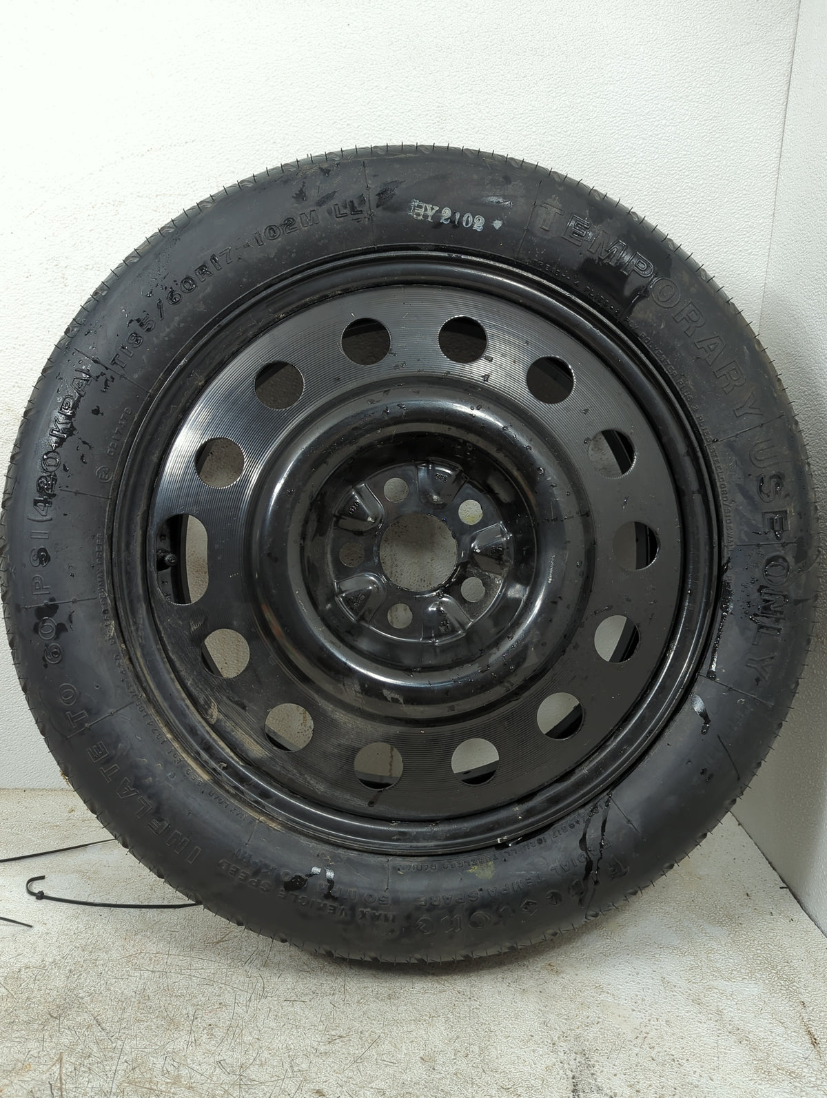 2002 Lincoln Ls Spare Donut Tire Wheel Rim Oem - Oemusedautoparts1.com