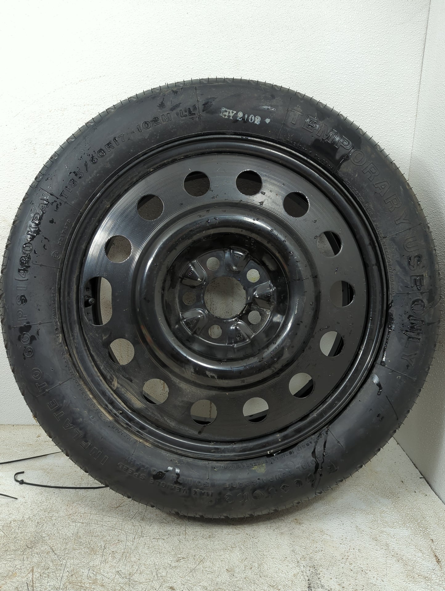 2002 Lincoln Ls Spare Donut Tire Wheel Rim Oem - Oemusedautoparts1.com