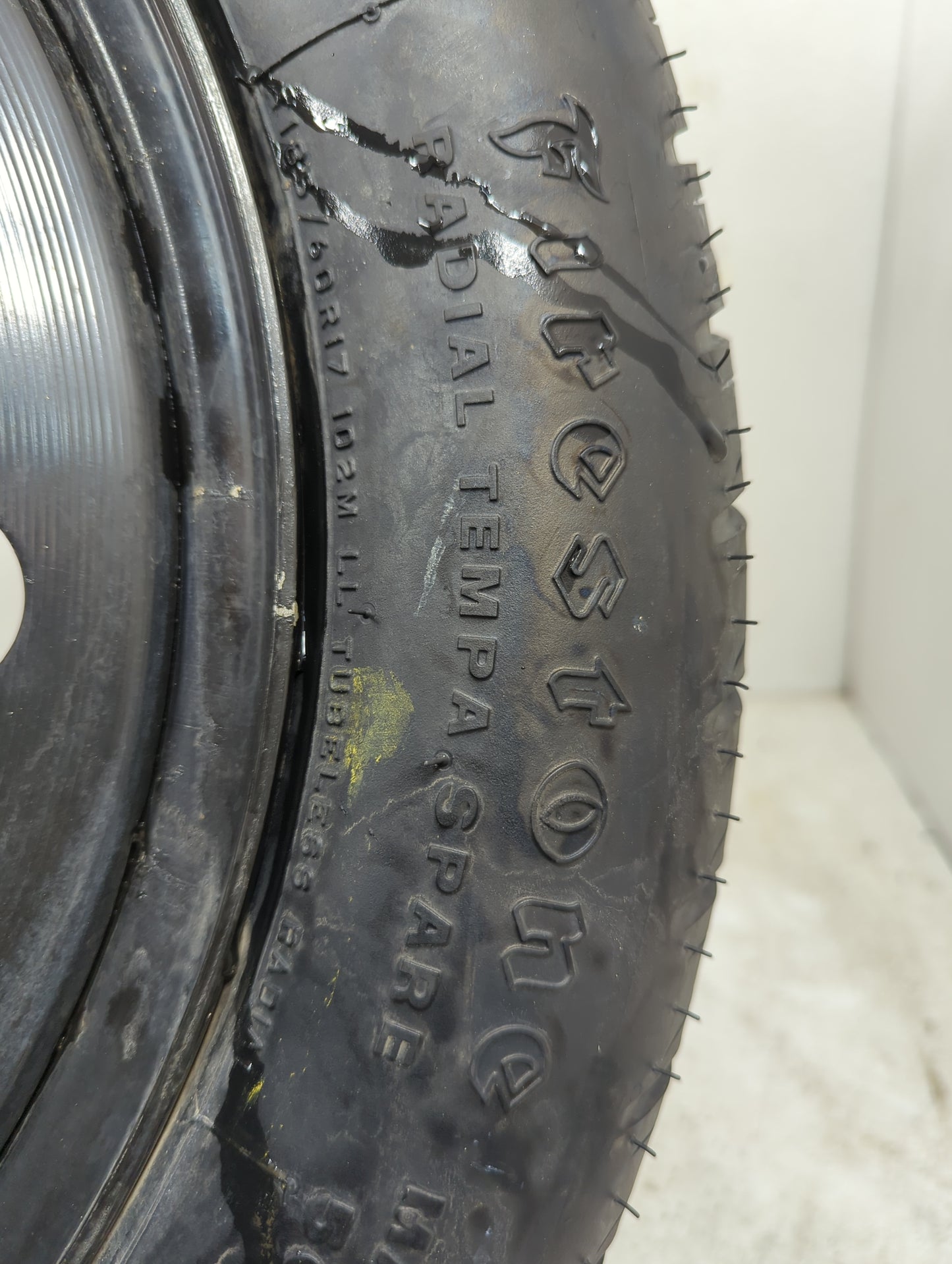2002 Lincoln Ls Spare Donut Tire Wheel Rim Oem - Oemusedautoparts1.com