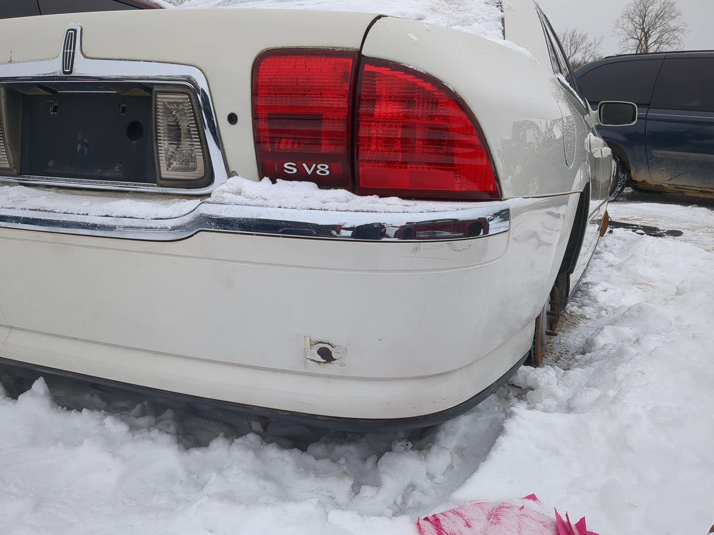 2002 Lincoln Ls Rear Bumper Assembly Oem - Oemusedautoparts1.com