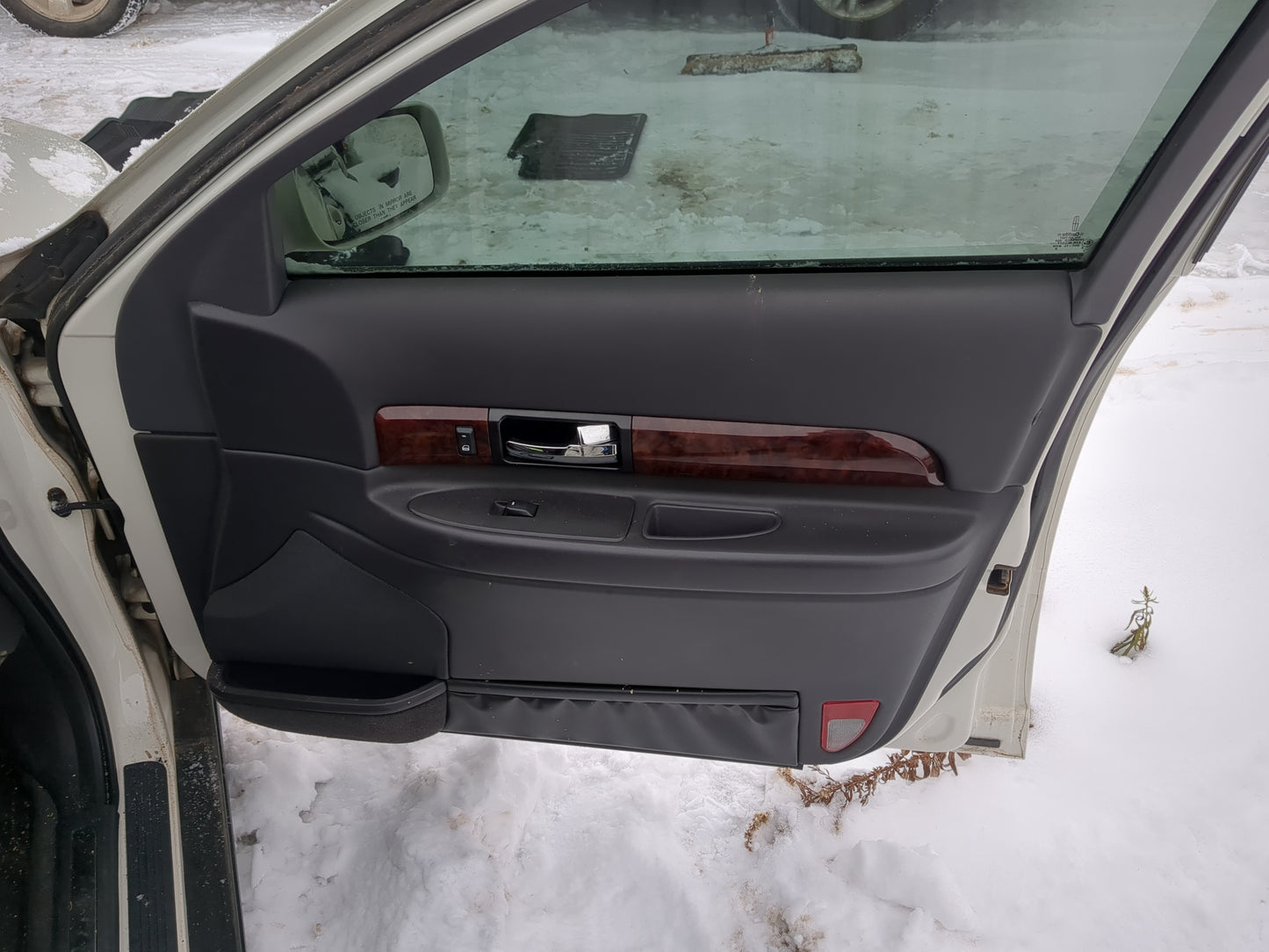 2002 Lincoln Ls Front Right Passenger Interior Door Panel Trim - Oemusedautoparts1.com
