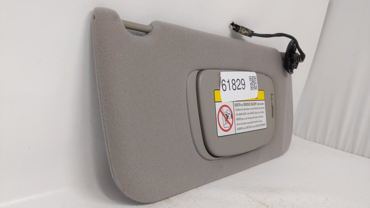 2002 Lincoln Ls Sun Visor Shade Replacement Passenger Right Mirror Fits Fits 2000 OEM Used Auto Parts - Oemusedautoparts1.co