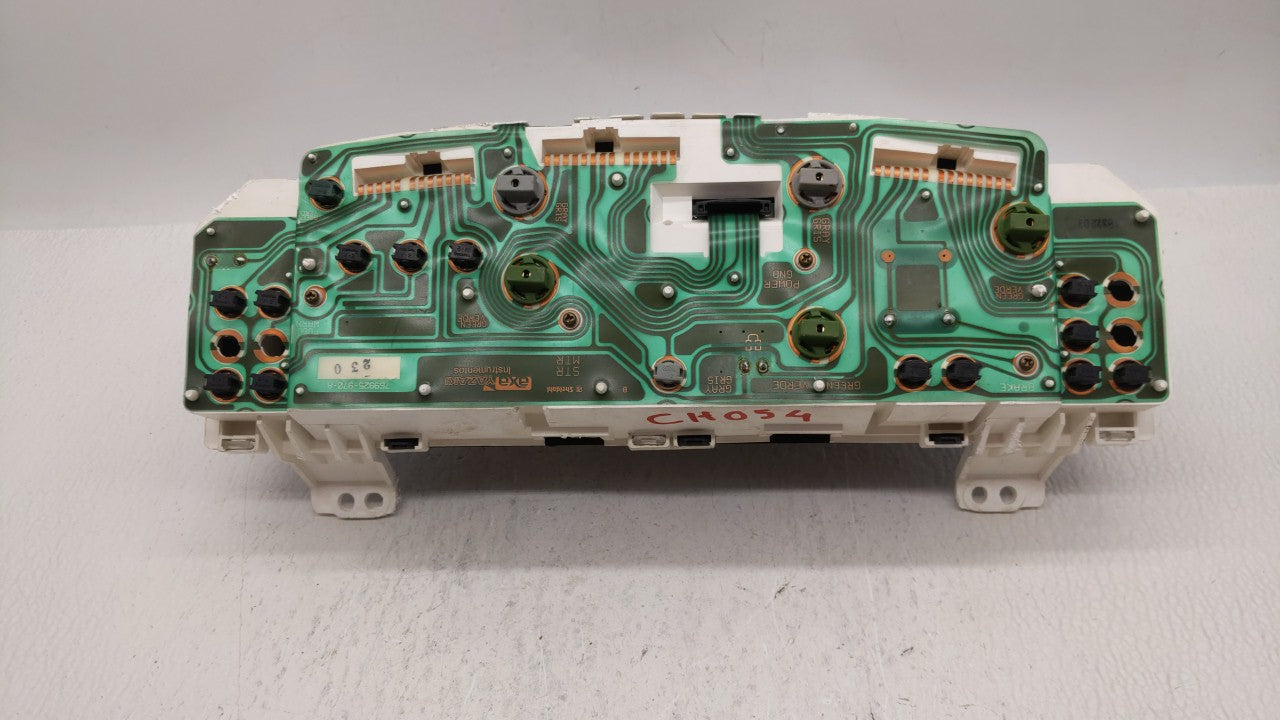 2001-2002 Mazda 626 Instrument Cluster Speedometer Gauges Fits Fits 2001 2002 OEM Used Auto Parts - Oemusedautoparts1.com